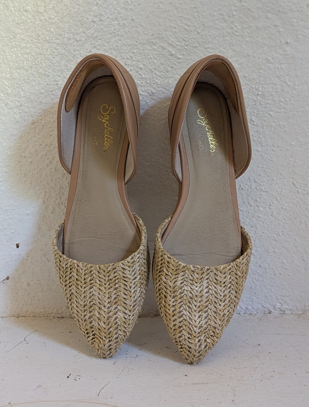Seychelles Raffia Flats